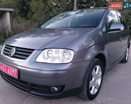 Серый Фольксваген Туран, объемом двигателя 1.6 л и пробегом 215 тыс. км за 5900 $, фото 23 на Automoto.ua