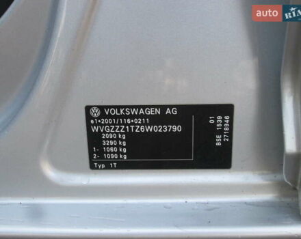 Серый Фольксваген Туран, объемом двигателя 1.6 л и пробегом 230 тыс. км за 6500 $, фото 19 на Automoto.ua