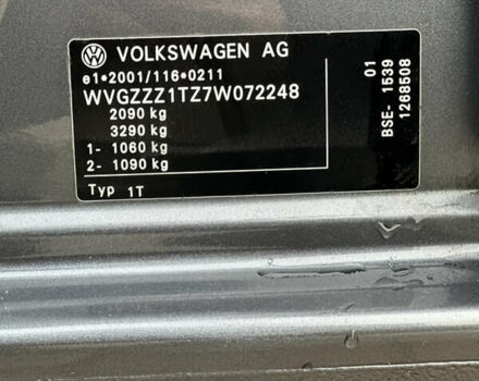 Серый Фольксваген Туран, объемом двигателя 1.6 л и пробегом 210 тыс. км за 7350 $, фото 42 на Automoto.ua