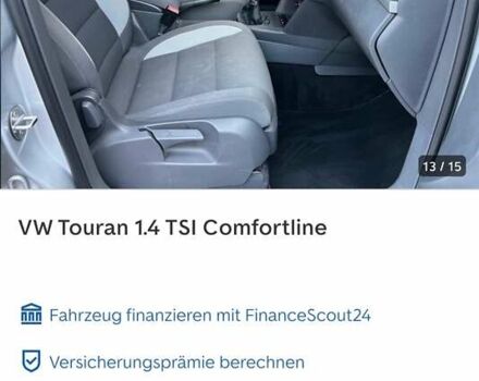 Серый Фольксваген Туран, объемом двигателя 1.4 л и пробегом 174 тыс. км за 9999 $, фото 298 на Automoto.ua