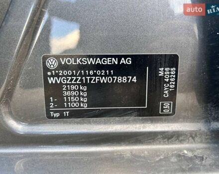 Серый Фольксваген Туран, объемом двигателя 1.6 л и пробегом 267 тыс. км за 11200 $, фото 33 на Automoto.ua