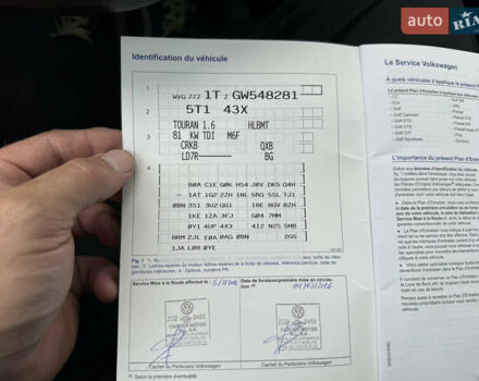 Сірий Фольксваген Туран, об'ємом двигуна 1.6 л та пробігом 210 тис. км за 15700 $, фото 10 на Automoto.ua