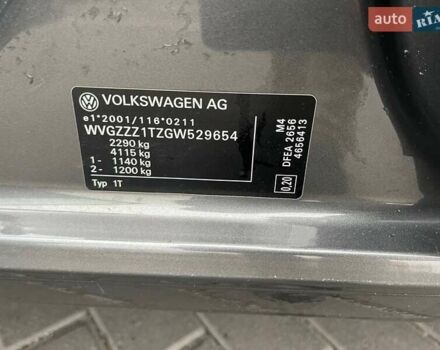 Серый Фольксваген Туран, объемом двигателя 1.97 л и пробегом 280 тыс. км за 14400 $, фото 60 на Automoto.ua