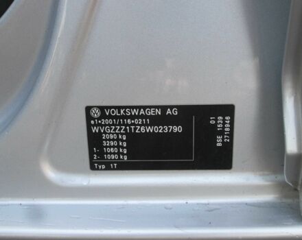 Серый Фольксваген Туран, объемом двигателя 1.6 л и пробегом 230 тыс. км за 6500 $, фото 17 на Automoto.ua