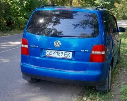 Синий Фольксваген Туран, объемом двигателя 1.6 л и пробегом 214 тыс. км за 5600 $, фото 10 на Automoto.ua