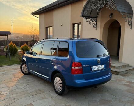 Синий Фольксваген Туран, объемом двигателя 1.6 л и пробегом 202 тыс. км за 4900 $, фото 4 на Automoto.ua