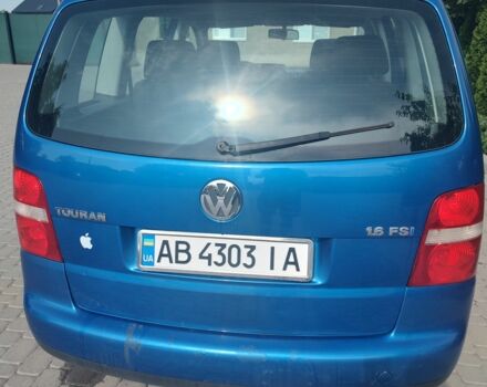 Синий Фольксваген Туран, объемом двигателя 1.6 л и пробегом 230 тыс. км за 5000 $, фото 5 на Automoto.ua