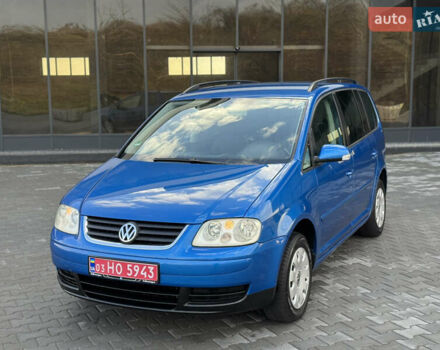 Синий Фольксваген Туран, объемом двигателя 1.6 л и пробегом 250 тыс. км за 5450 $, фото 4 на Automoto.ua