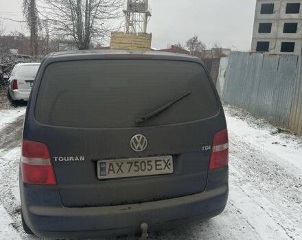 Синій Фольксваген Туран, об'ємом двигуна 1.9 л та пробігом 220 тис. км за 6500 $, фото 1 на Automoto.ua