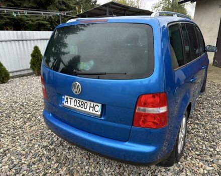 Синий Фольксваген Туран, объемом двигателя 2 л и пробегом 490 тыс. км за 4300 $, фото 16 на Automoto.ua