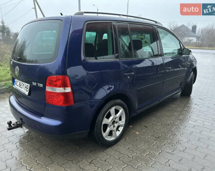 Синий Фольксваген Туран, объемом двигателя 2 л и пробегом 468 тыс. км за 3999 $, фото 8 на Automoto.ua