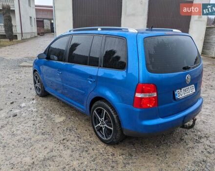 Синий Фольксваген Туран, объемом двигателя 2 л и пробегом 200 тыс. км за 6399 $, фото 12 на Automoto.ua