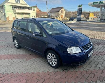 Синий Фольксваген Туран, объемом двигателя 1.9 л и пробегом 236 тыс. км за 5400 $, фото 6 на Automoto.ua