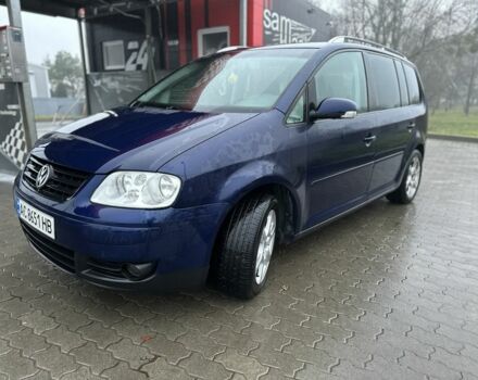 Синий Фольксваген Туран, объемом двигателя 2 л и пробегом 468 тыс. км за 3999 $, фото 5 на Automoto.ua