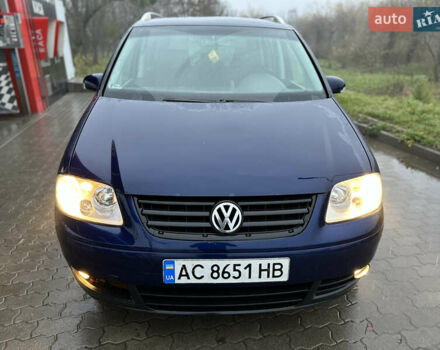 Синий Фольксваген Туран, объемом двигателя 1.97 л и пробегом 469 тыс. км за 3999 $, фото 4 на Automoto.ua
