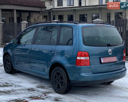 Синий Фольксваген Туран, объемом двигателя 1.6 л и пробегом 186 тыс. км за 6000 $, фото 7 на Automoto.ua