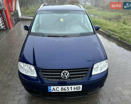 Синий Фольксваген Туран, объемом двигателя 2 л и пробегом 468 тыс. км за 3999 $, фото 3 на Automoto.ua