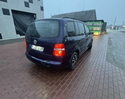 Синий Фольксваген Туран, объемом двигателя 1.9 л и пробегом 400 тыс. км за 2400 $, фото 4 на Automoto.ua