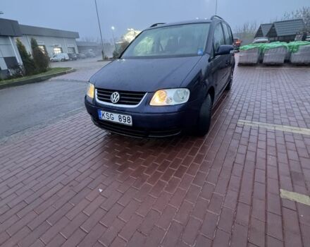 Синий Фольксваген Туран, объемом двигателя 1.9 л и пробегом 400 тыс. км за 2400 $, фото 2 на Automoto.ua
