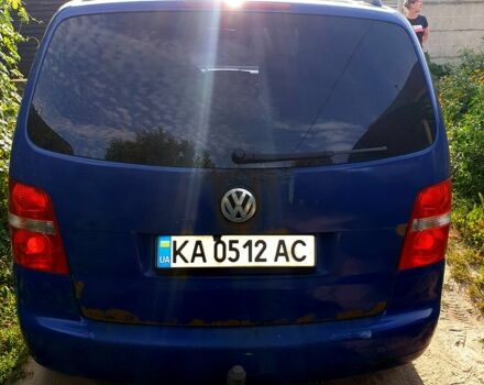 Синий Фольксваген Туран, объемом двигателя 1.6 л и пробегом 420 тыс. км за 4500 $, фото 3 на Automoto.ua