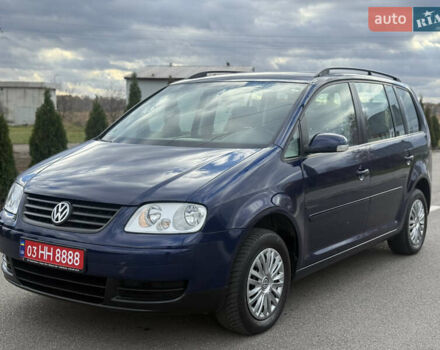 Синій Фольксваген Туран, об'ємом двигуна 1.6 л та пробігом 221 тис. км за 6200 $, фото 6 на Automoto.ua