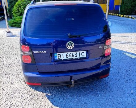 Синий Фольксваген Туран, объемом двигателя 1.4 л и пробегом 241 тыс. км за 6000 $, фото 1 на Automoto.ua