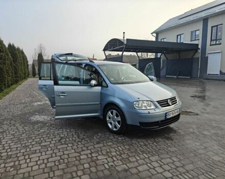 Синий Фольксваген Туран, объемом двигателя 1.6 л и пробегом 205 тыс. км за 5950 $, фото 11 на Automoto.ua