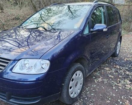 Синий Фольксваген Туран, объемом двигателя 1.6 л и пробегом 223 тыс. км за 6200 $, фото 1 на Automoto.ua