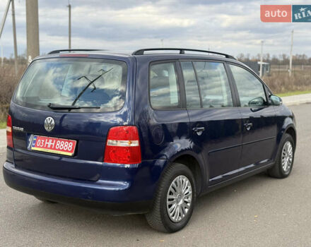 Синій Фольксваген Туран, об'ємом двигуна 1.6 л та пробігом 221 тис. км за 6200 $, фото 13 на Automoto.ua
