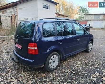 Синий Фольксваген Туран, объемом двигателя 1.6 л и пробегом 223 тыс. км за 6200 $, фото 14 на Automoto.ua
