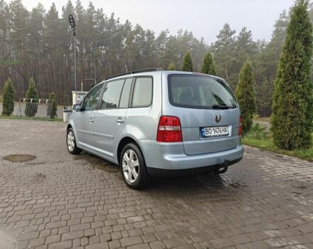 Синий Фольксваген Туран, объемом двигателя 1.6 л и пробегом 205 тыс. км за 5950 $, фото 2 на Automoto.ua