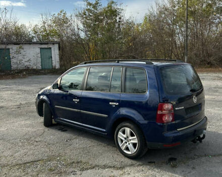 Синий Фольксваген Туран, объемом двигателя 1.4 л и пробегом 237 тыс. км за 6000 $, фото 6 на Automoto.ua