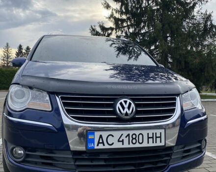Синий Фольксваген Туран, объемом двигателя 1.97 л и пробегом 283 тыс. км за 7400 $, фото 4 на Automoto.ua