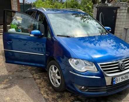 Синий Фольксваген Туран, объемом двигателя 1.4 л и пробегом 192 тыс. км за 6700 $, фото 18 на Automoto.ua