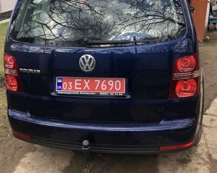 Синий Фольксваген Туран, объемом двигателя 1.6 л и пробегом 186 тыс. км за 8300 $, фото 3 на Automoto.ua