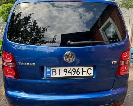 Синий Фольксваген Туран, объемом двигателя 1.4 л и пробегом 192 тыс. км за 6700 $, фото 1 на Automoto.ua