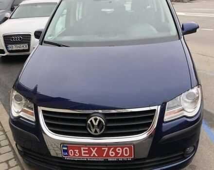 Синий Фольксваген Туран, объемом двигателя 1.6 л и пробегом 186 тыс. км за 8300 $, фото 2 на Automoto.ua