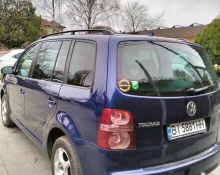 Синий Фольксваген Туран, объемом двигателя 1.39 л и пробегом 230 тыс. км за 6800 $, фото 3 на Automoto.ua