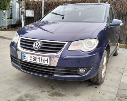 Синий Фольксваген Туран, объемом двигателя 1.39 л и пробегом 230 тыс. км за 6800 $, фото 4 на Automoto.ua
