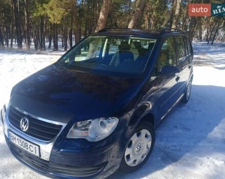 Синий Фольксваген Туран, объемом двигателя 1.4 л и пробегом 205 тыс. км за 7500 $, фото 13 на Automoto.ua