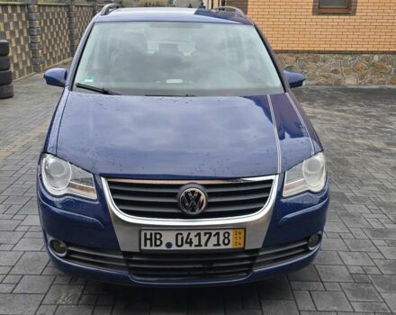 Синий Фольксваген Туран, объемом двигателя 1.4 л и пробегом 180 тыс. км за 2950 $, фото 2 на Automoto.ua