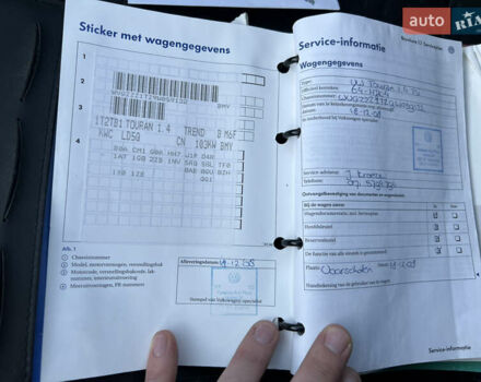 Синий Фольксваген Туран, объемом двигателя 1.39 л и пробегом 255 тыс. км за 6350 $, фото 26 на Automoto.ua