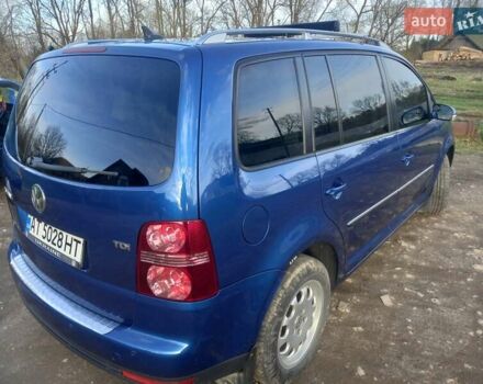 Синий Фольксваген Туран, объемом двигателя 1.9 л и пробегом 289 тыс. км за 8100 $, фото 9 на Automoto.ua