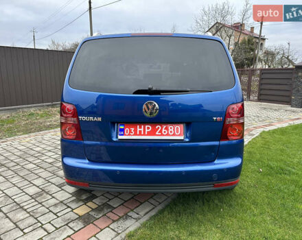 Синий Фольксваген Туран, объемом двигателя 1.4 л и пробегом 191 тыс. км за 7500 $, фото 6 на Automoto.ua