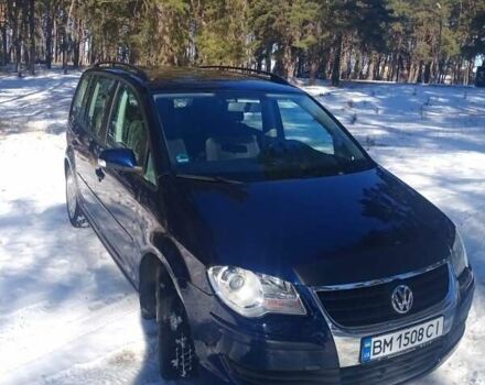 Синий Фольксваген Туран, объемом двигателя 1.4 л и пробегом 205 тыс. км за 7500 $, фото 14 на Automoto.ua