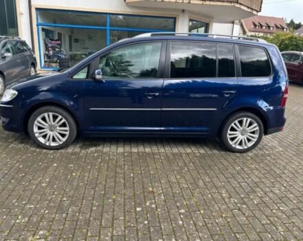 Синий Фольксваген Туран, объемом двигателя 2 л и пробегом 178 тыс. км за 2100 $, фото 3 на Automoto.ua