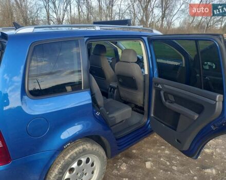 Синий Фольксваген Туран, объемом двигателя 1.9 л и пробегом 289 тыс. км за 8100 $, фото 19 на Automoto.ua