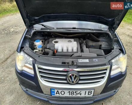Синий Фольксваген Туран, объемом двигателя 1.9 л и пробегом 266 тыс. км за 7500 $, фото 10 на Automoto.ua