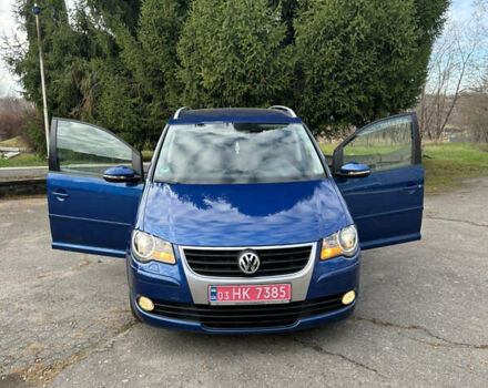 Синий Фольксваген Туран, объемом двигателя 1.4 л и пробегом 172 тыс. км за 8299 $, фото 1 на Automoto.ua