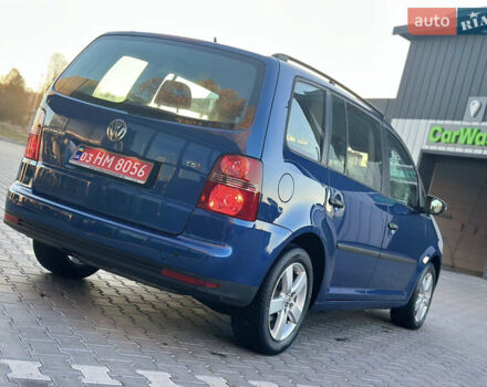 Синий Фольксваген Туран, объемом двигателя 1.4 л и пробегом 220 тыс. км за 7600 $, фото 12 на Automoto.ua